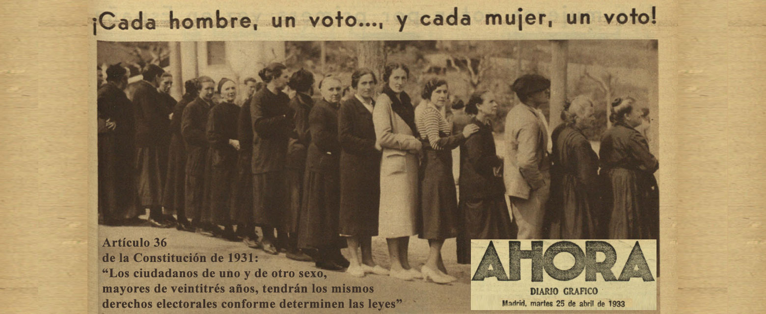 El PSOE no en 1931 en contra del voto femenino · Maldita.es - Periodismo para que no te la cuelen