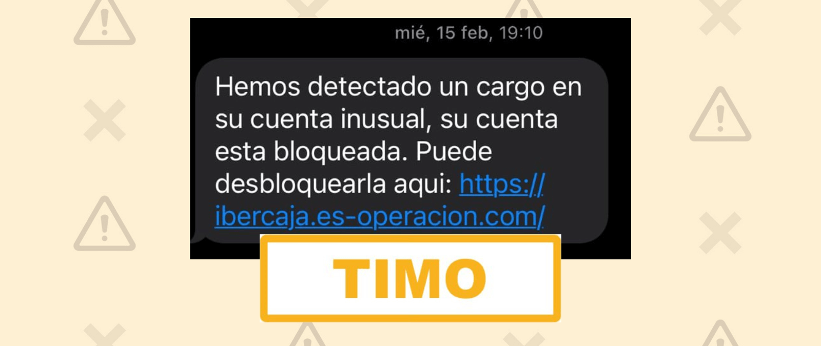 No, Ibercaja no ha enviado un SMS advirtiendo que nuestra cuenta está ...