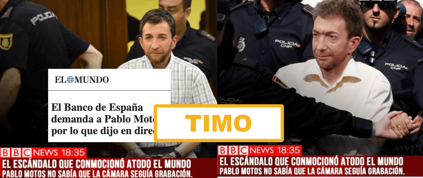 No, Pablo Motos no ha sido “detenido” por revelar el “secreto de su  riqueza”: es un timo · Maldita.es