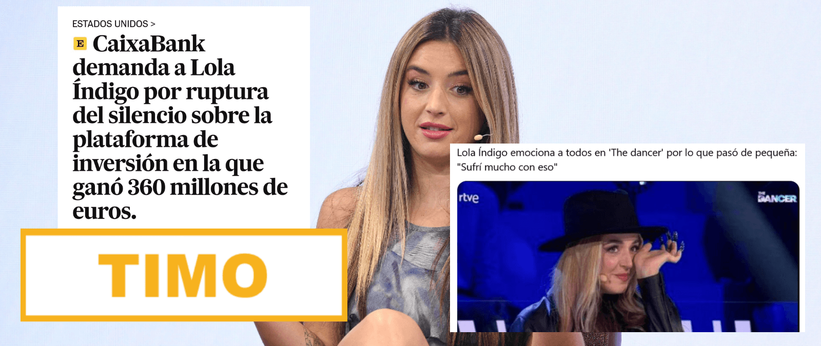 No, Lola Índigo no ha recomendado que inviertas en la plataforma de  criptomonedas CryptoTwitter · Maldita.es