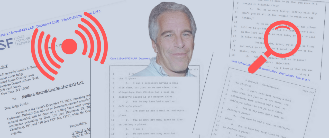 Los documentos de Epstein: datos, bulos y desinformaciones · Maldita.es