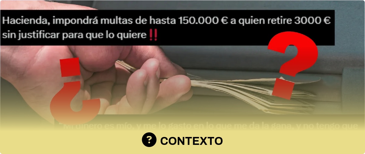 Hacienda y las "multas de 150.000 euros" por retirar "3.000 euros sin ...