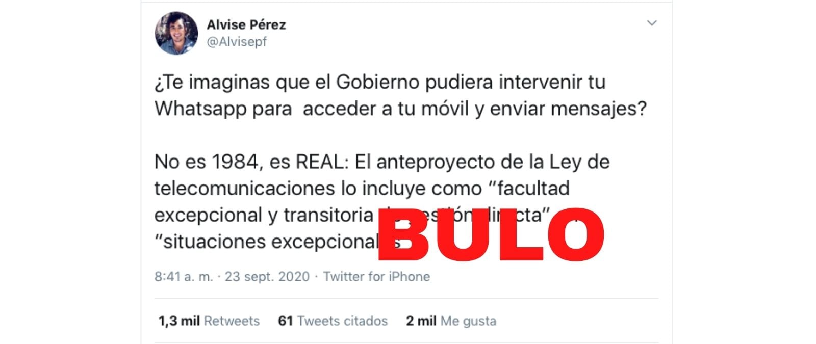 Image accompanying El Gobierno puede intervenir tu WhatsApp para acceder a tu móvil y enviar mensajes