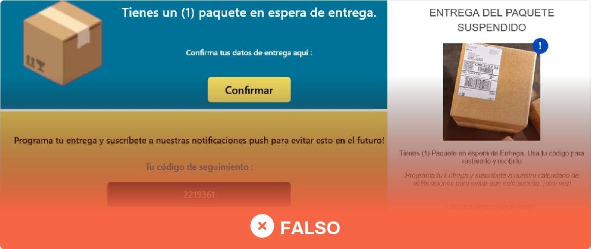 Cuidado si recibes un correo electrónico de GLS que avisa de un paquete ...