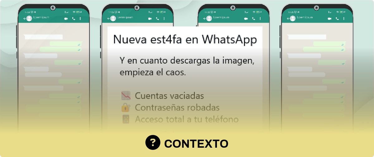 ¿Descargar una foto en WhatsApp puede instalar malware en tu móvil? Solo si la app o el dispositivo no están actualizados o se ejecuta el archivo