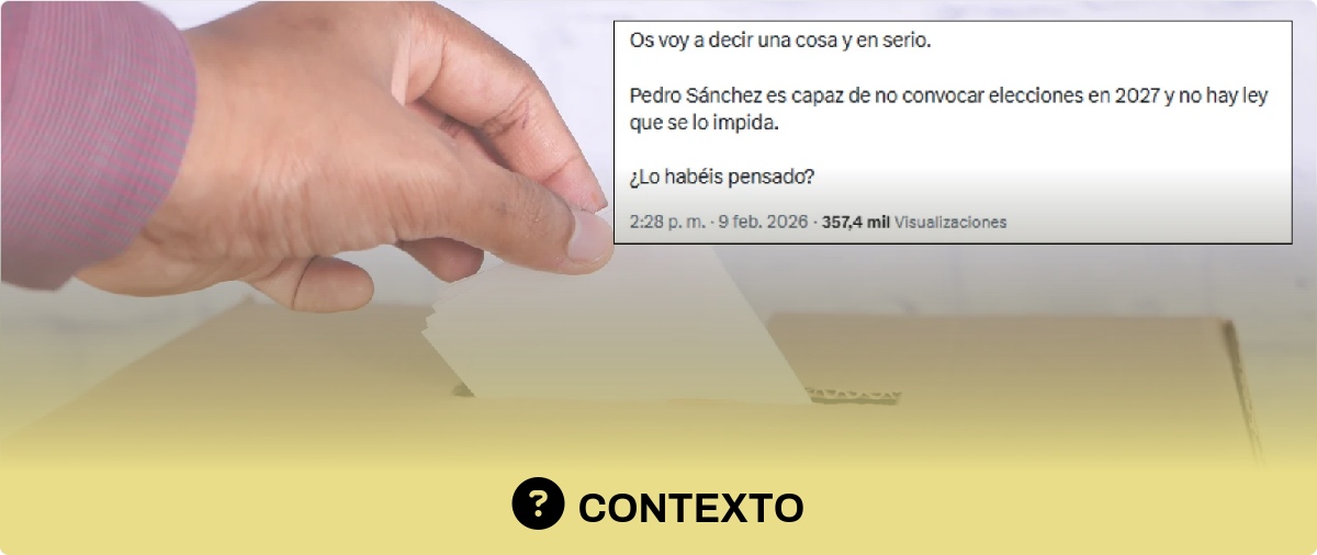 Qué sabemos de los contenidos que aseguran que no hay ley que impida a Sánchez no convocar elecciones en 2027