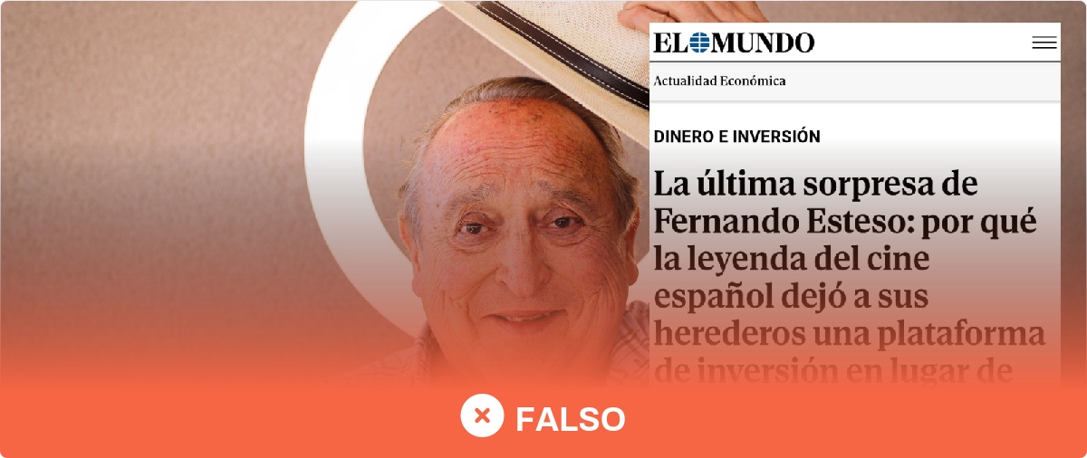 Cuidado con esta web que asegura que Fernando Esteso dejó a sus herederos una plataforma de inversión: es un timo