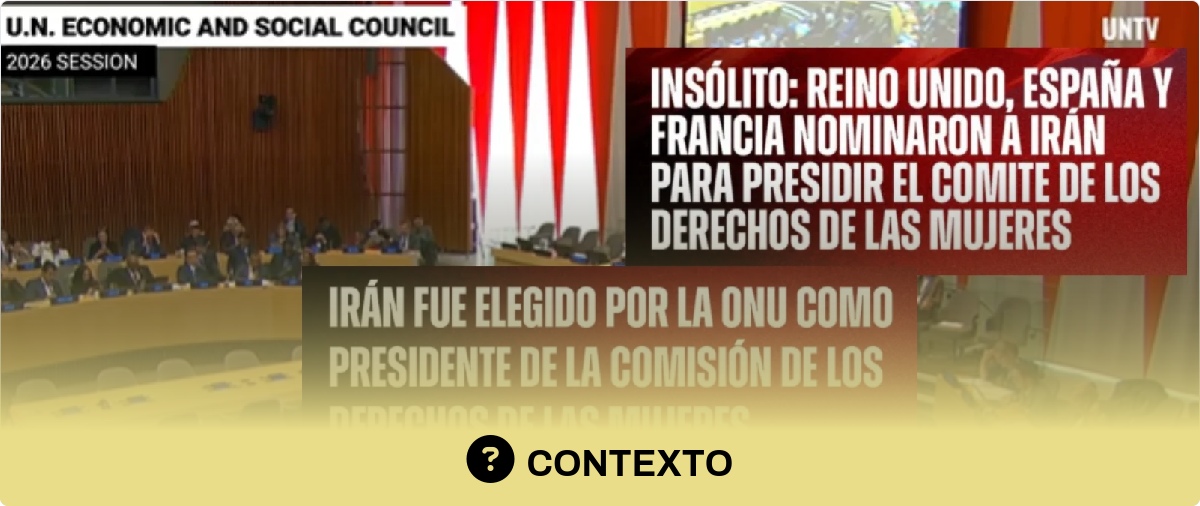 Qué sabemos sobre la supuesta nominación de Irán para "presidir" un comité de derechos de las mujeres de la ONU: se le ha propuesto para seguir formando parte del Comité de Programa y Coordinación