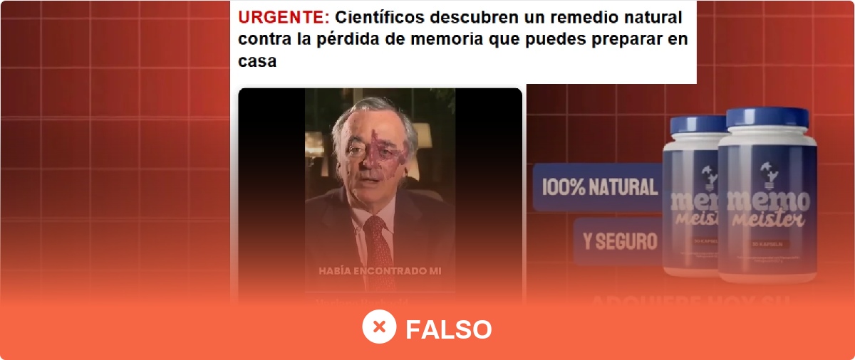 No, el bioquímico Mariano Barbacid no ha desarrollado un producto contra la pérdida de memoria: es un timo