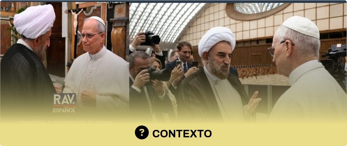 Qué sabemos de la condecoración del “papa León XIV” al embajador de Irán con el “máximo honor diplomático”: se entregó a 13 embajadores que llevaban más de dos años de servicio