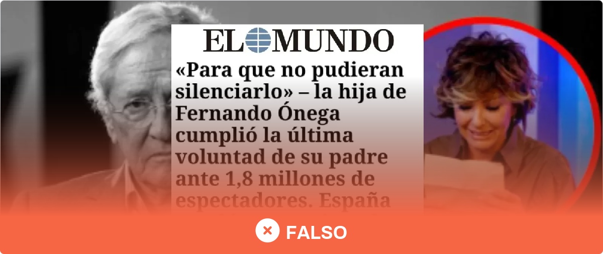 No, Sonsoles Ónega no ha promocionado la supuesta plataforma de inversión Exacto Creditant en una entrevista con Jordi Évole: es un timo