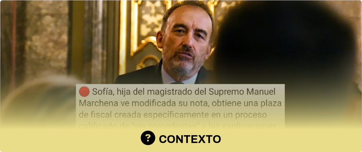 Qué sabemos sobre si a la hija del juez Marchena "le modificaron la nota y le crearon un puesto de fiscal específico"