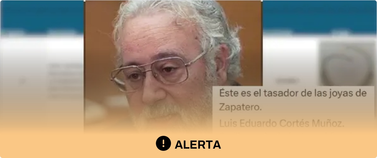 La tasación de las joyas de Zapatero la hizo Ansorena, no el Instituto Gemológico Español, y desde el Instituto niegan que el ex diputado del PP Luis Eduardo Cortés participase en la misma