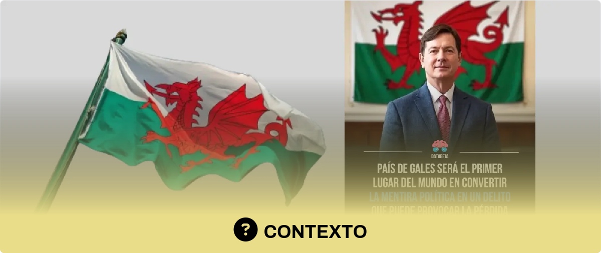 Qué sabemos de la ley aprobada en Gales que prevé sancionar a los políticos que realicen declaraciones falsas o engañosas en periodo electoral