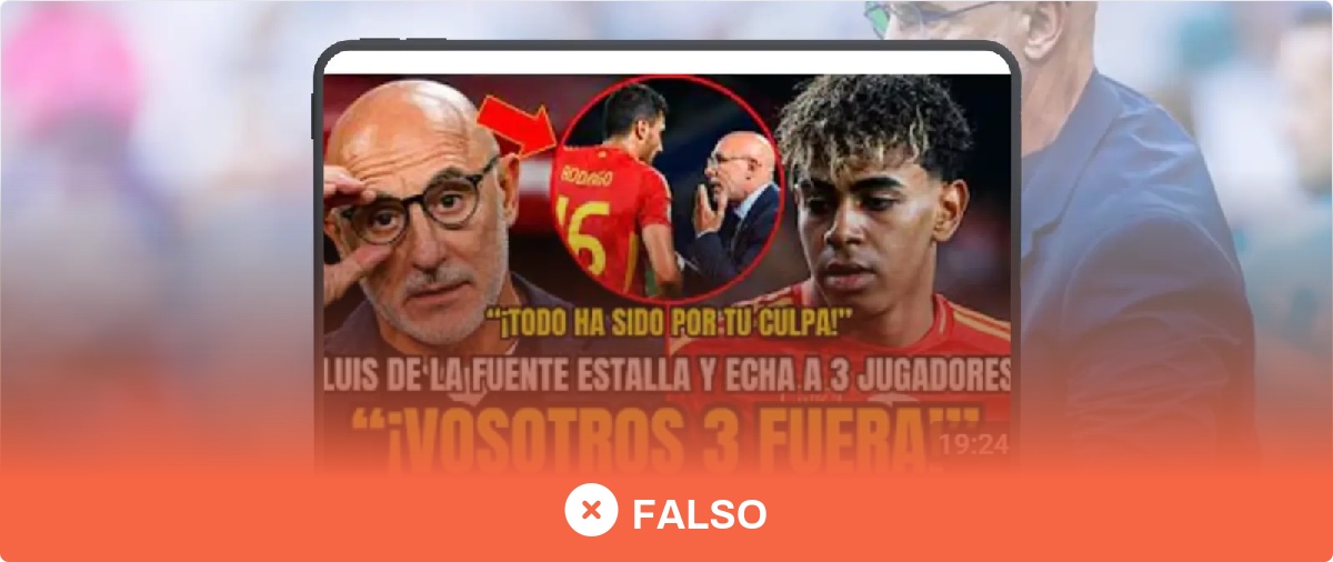 No, Luis de la Fuente no ha echado a tres jugadores de la selección española después del España-Cabo Verde: a 18 de junio de 2026 siguen en la convocatoria