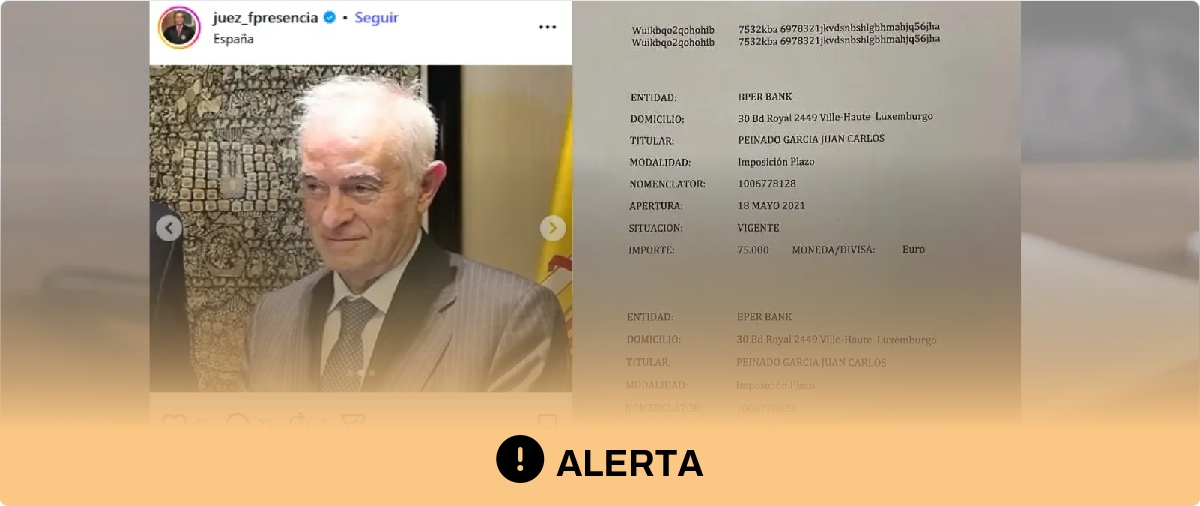Las supuestas cuentas en paraísos fiscales del magistrado Juan Carlos Peinado: forman parte de los montajes del ‘Expediente Royuela’