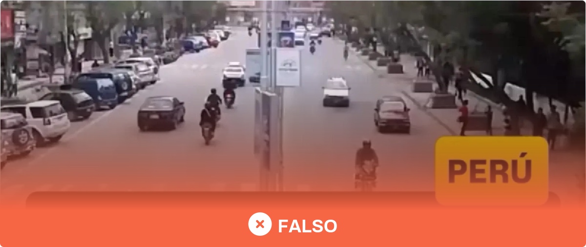 Desmienten vídeo viral sobre sismo de magnitud 7,2 en Perú: imágenes corresponden a Nepal 2015