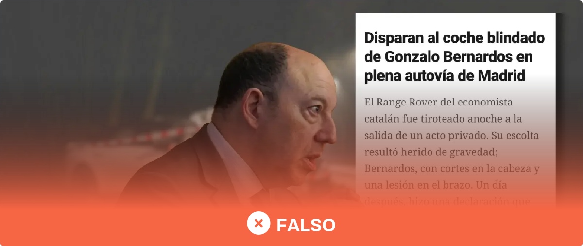 El timo que asegura que han disparado contra el coche de Gonzalo ...