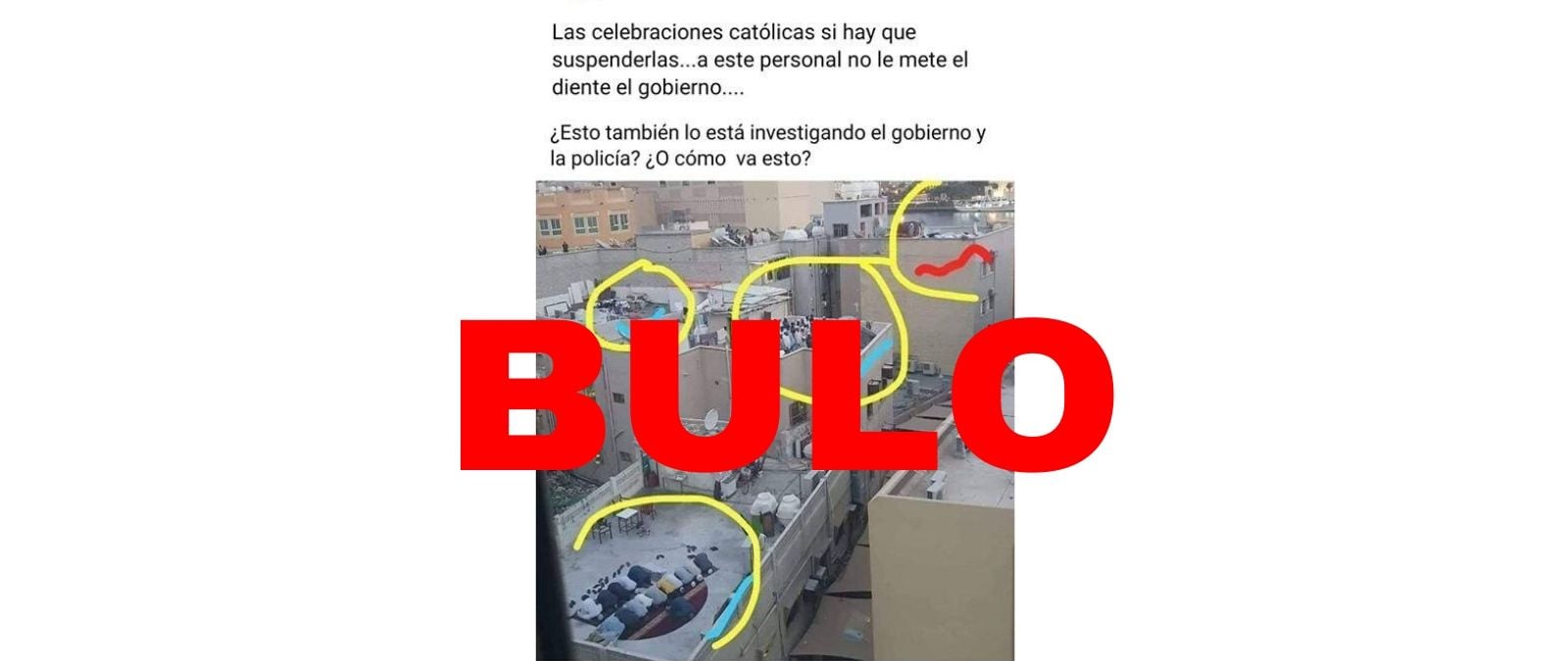 Image accompanying Musulmanes rezando en grupo en varias azoteas en España durante el confinamiento por coronavirus