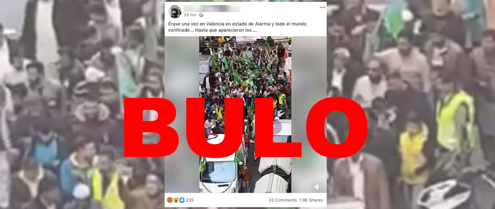 Image accompanying Musulmanes se manifiestan durante el estado de alarma