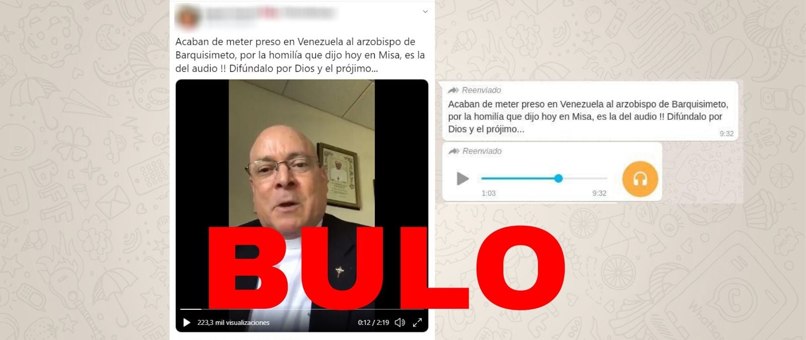 Image accompanying El arzobispo de Barquisimeto (Venezuela) ha sido detenido por un discurso en el que critica al Gobierno venezolano