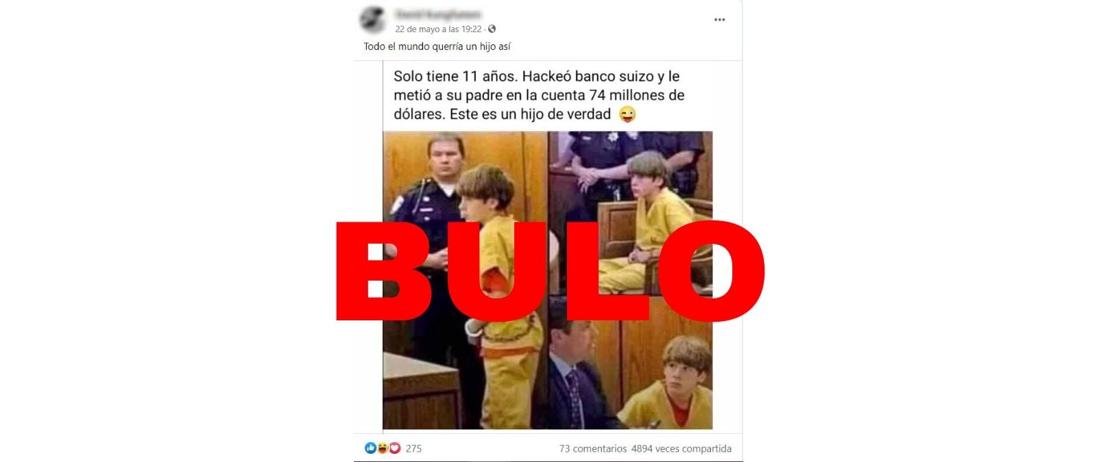 Image accompanying Un niño de 11 años hackeó banco suizo y le metió a su padre en la cuenta 74 millones de dólares