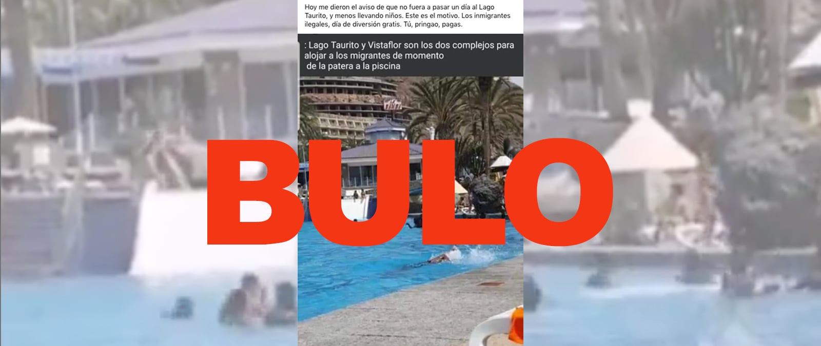 Image accompanying Alojan a los inmigrantes ilegales en el hotel Lago Taurito en Maspalomas