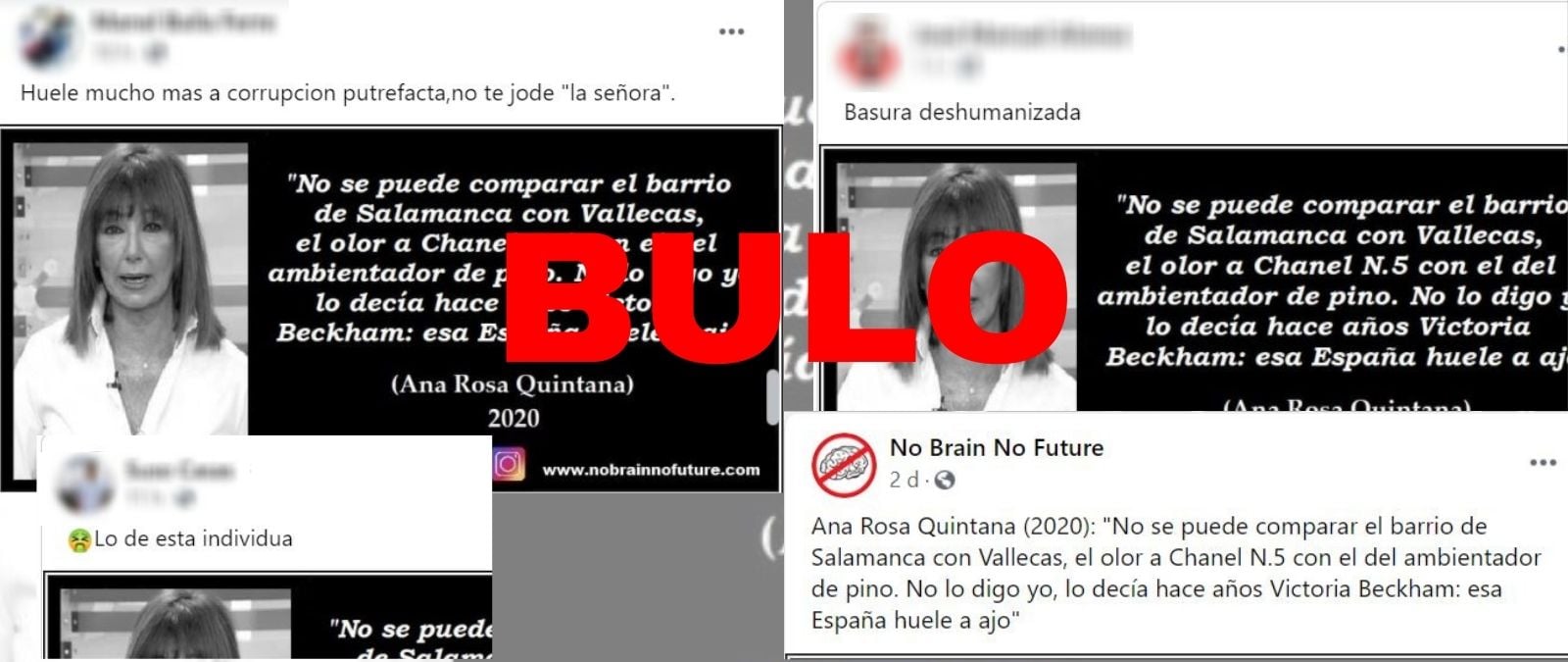 Image accompanying Ana Rosa Quintana dice que no se puede comparar el barrio de Salamanca con Vallecas, el olor a Chanel N.5 con el del ambientador de pino