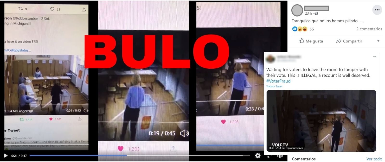 Image accompanying Vídeo de fraude en las urnas de Flint (Michigan) durante las elecciones de Estados Unidos
