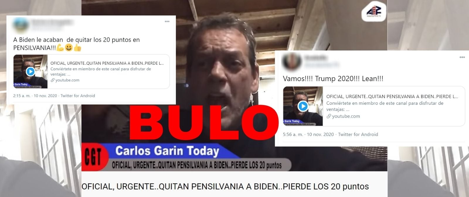 Image accompanying Joe Biden pierde Pensilvania porque se ha declarado fraude electoral