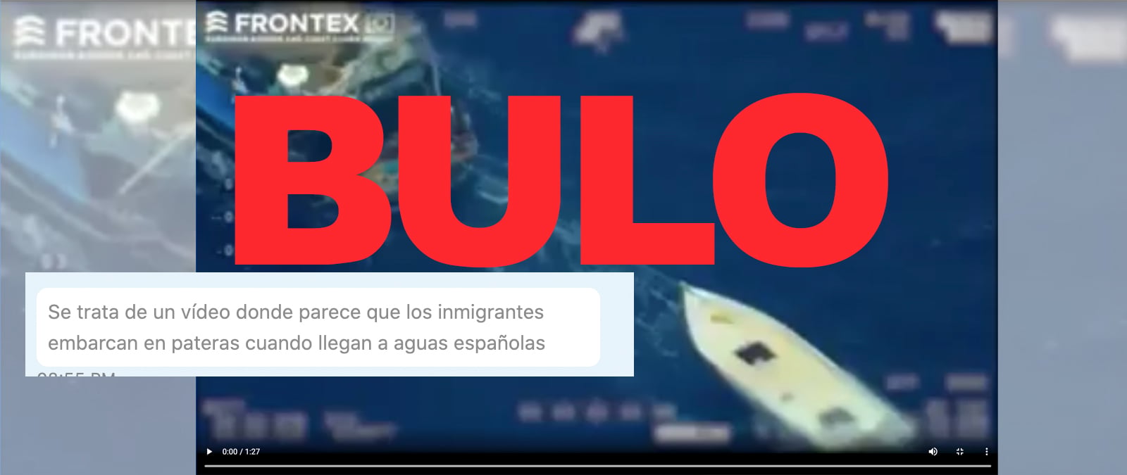Image accompanying Inmigrantes pasan de un barco a una patera en aguas españolas