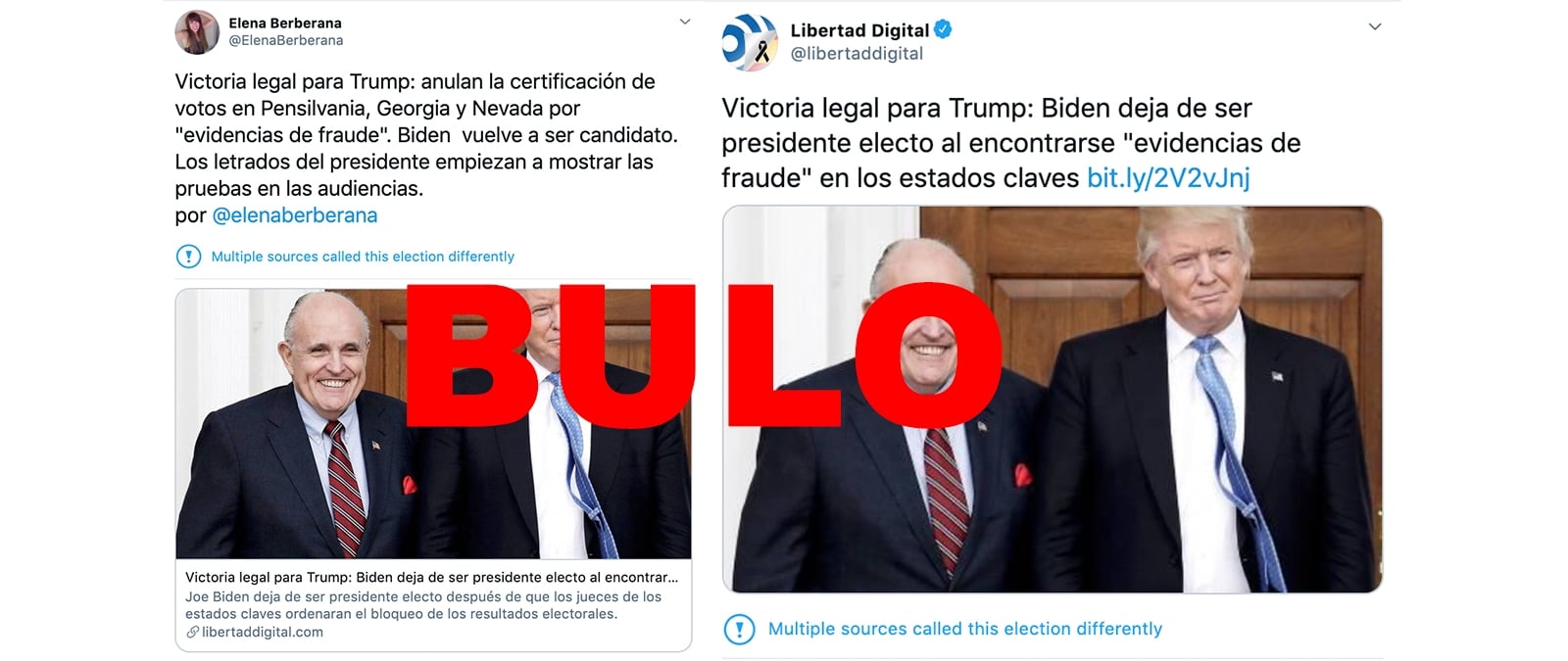 Image accompanying Victoria legal para Trump, Biden deja de ser el presidente electo al encontrarse "evidencias de fraude" en los estados clave