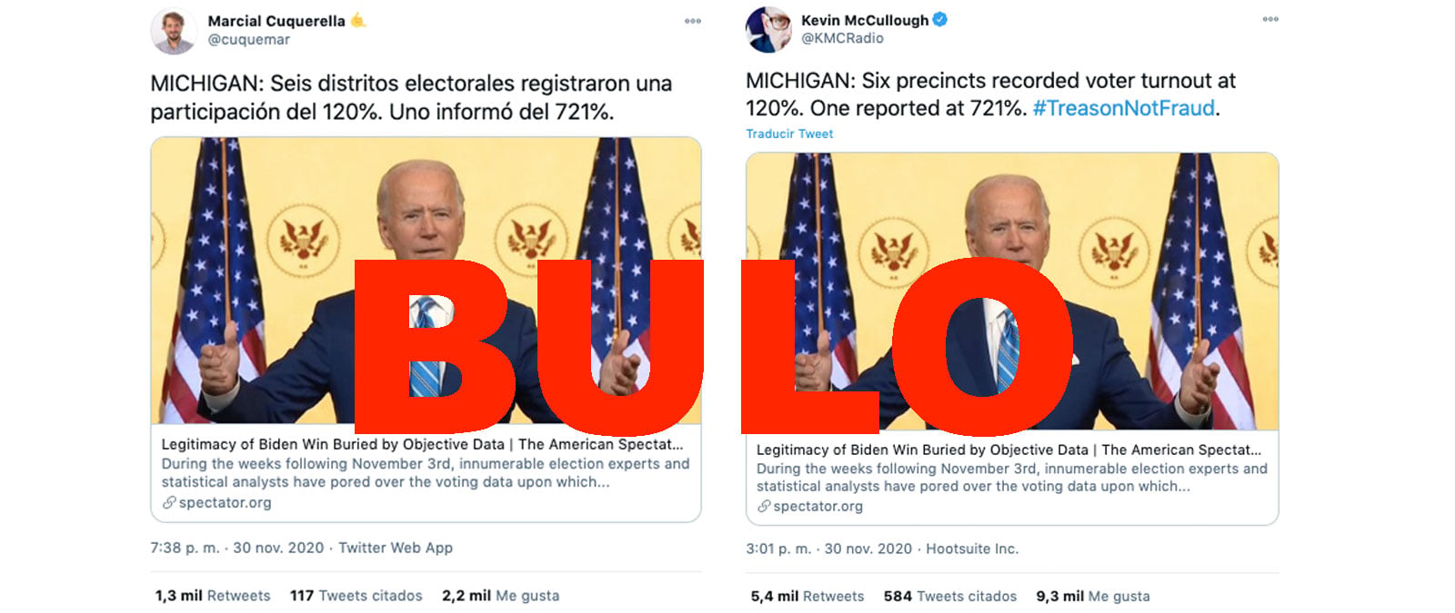 Image accompanying Seis distritos electorales de Michigan han registrado una participación del 120%