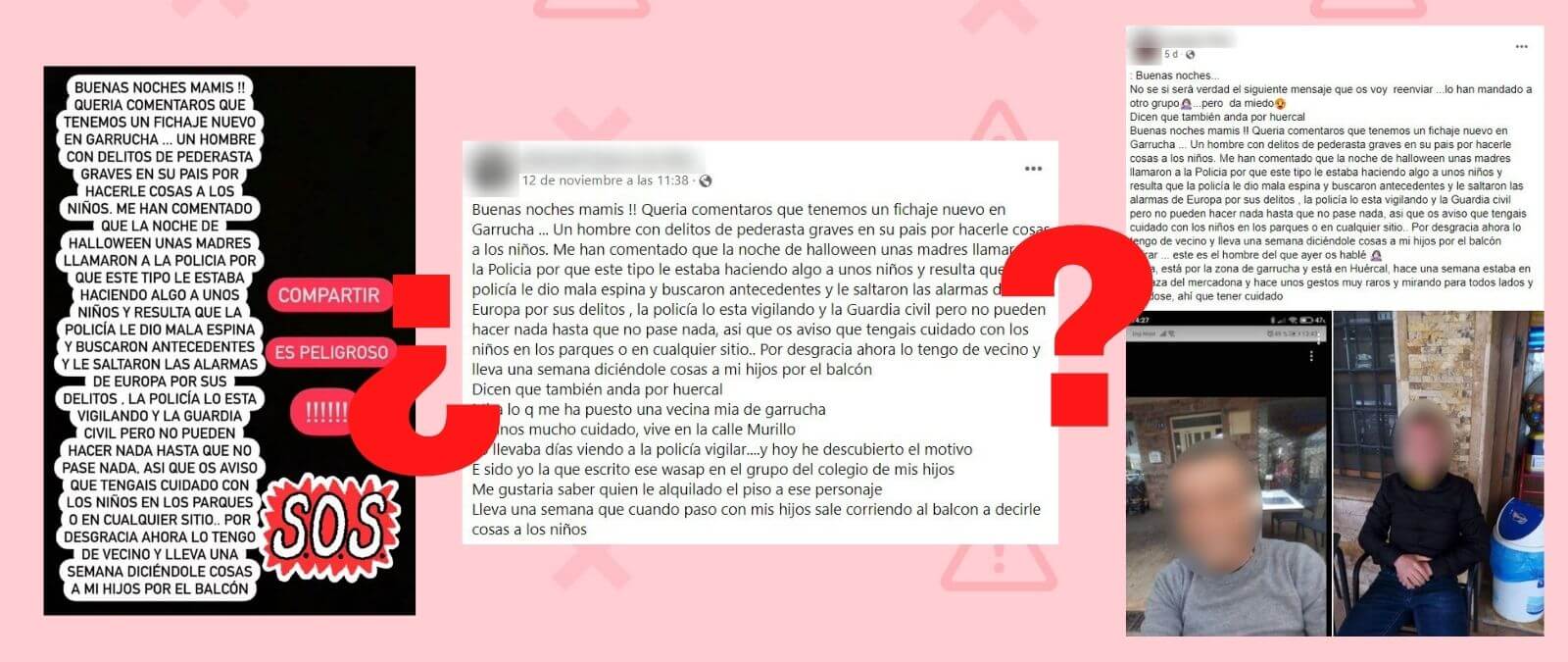 Qué sabemos sobre un supuesto “pederasta” que circula por los municipios  almerienses de Garrucha y Huércal-Overa? ·  - Periodismo para que  no te la cuelen