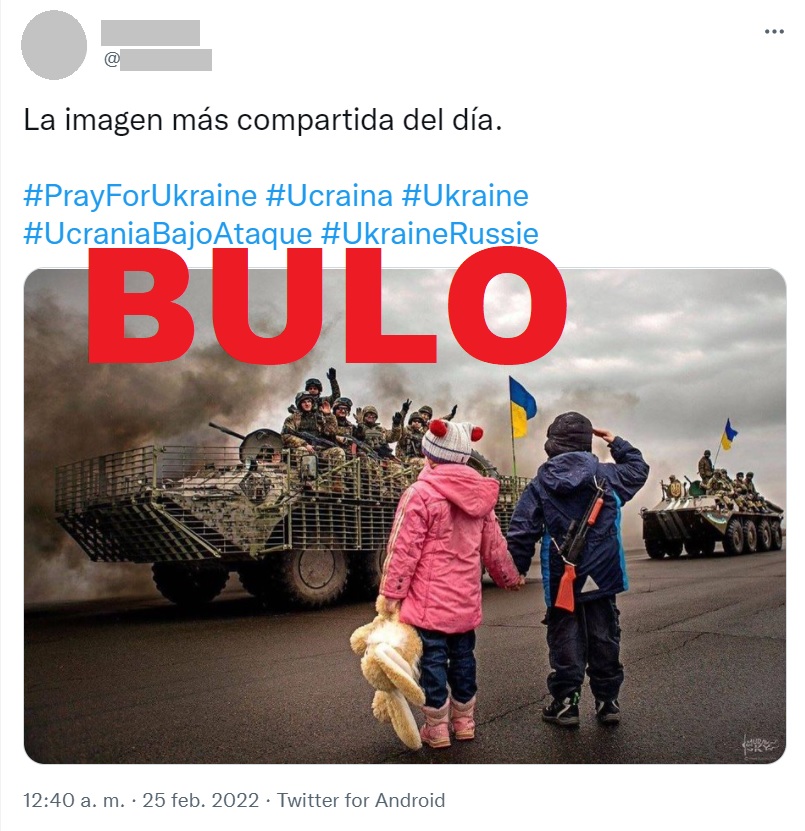 No, esta foto de dos niños saludando a unos soldados ucranianos no es  actual: circula desde hace años ·  - Periodismo para que no te la  cuelen