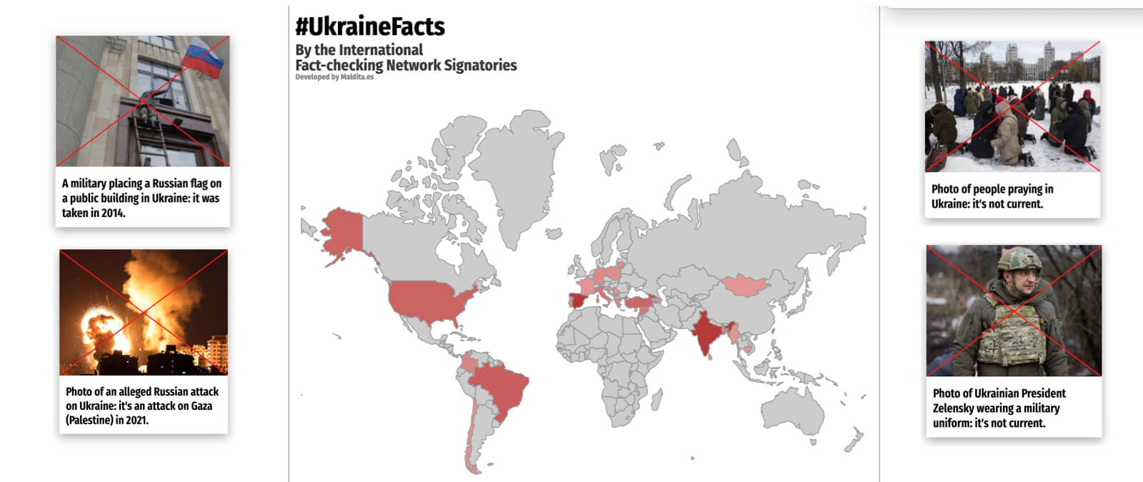 UkraineFacts: a worldwide collaborative database to fight disinformation Â·  Maldita.es - Periodismo para que no te la cuelen