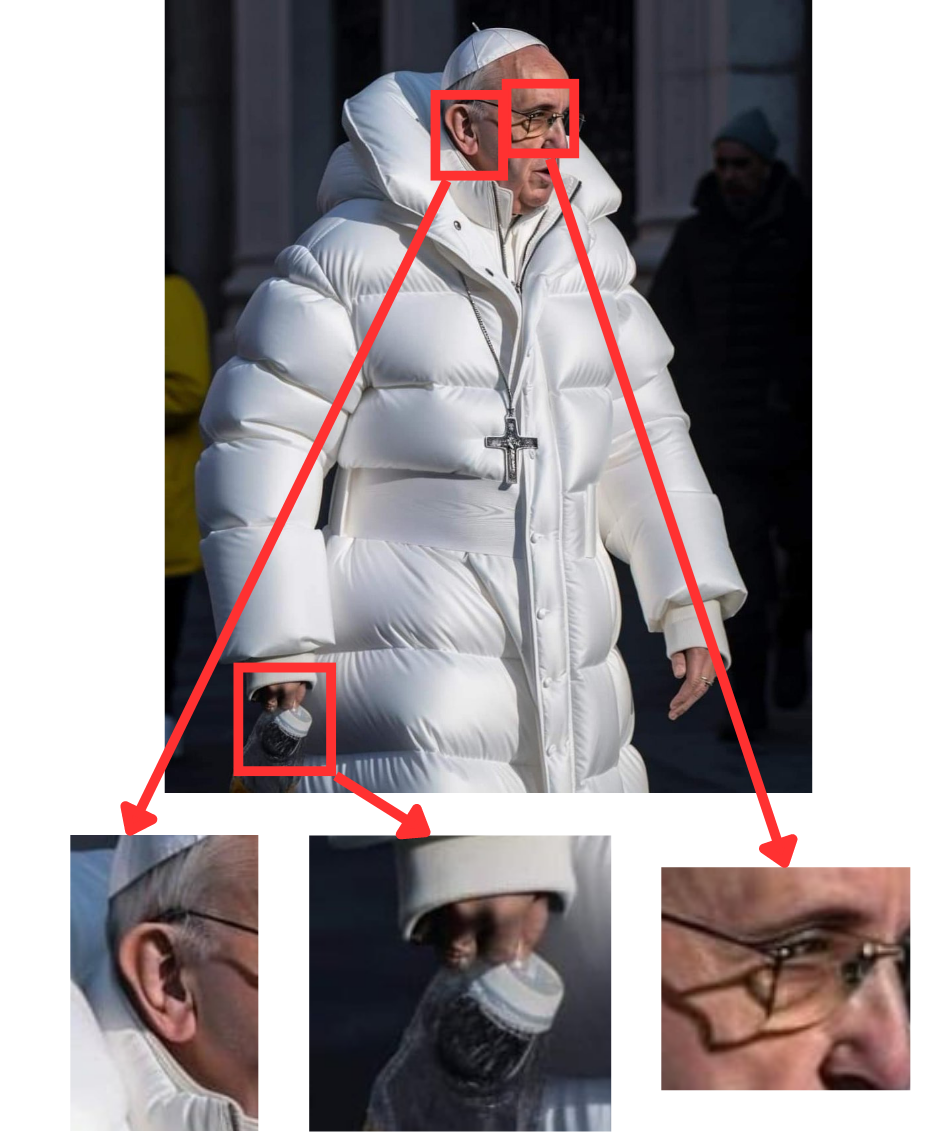 Astrolabio manzana pecador Las imágenes del Papa Francisco con un abrigo blanco no son reales, se han  creado con IA · Maldita.es - Periodismo para que no te la cuelen