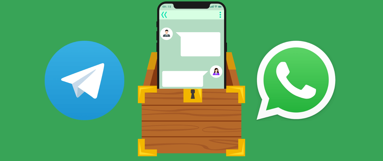 Cómo descargar y guardar nuestras conversaciones y archivos de Telegram y WhatsApp