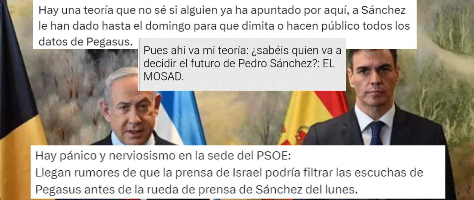 Teorías sin pruebas y desinformaciones difundidas tras la decisión de Pedro Sánchez de cancelar su agenda durante cinco días &quot;para reflexionar&quot;