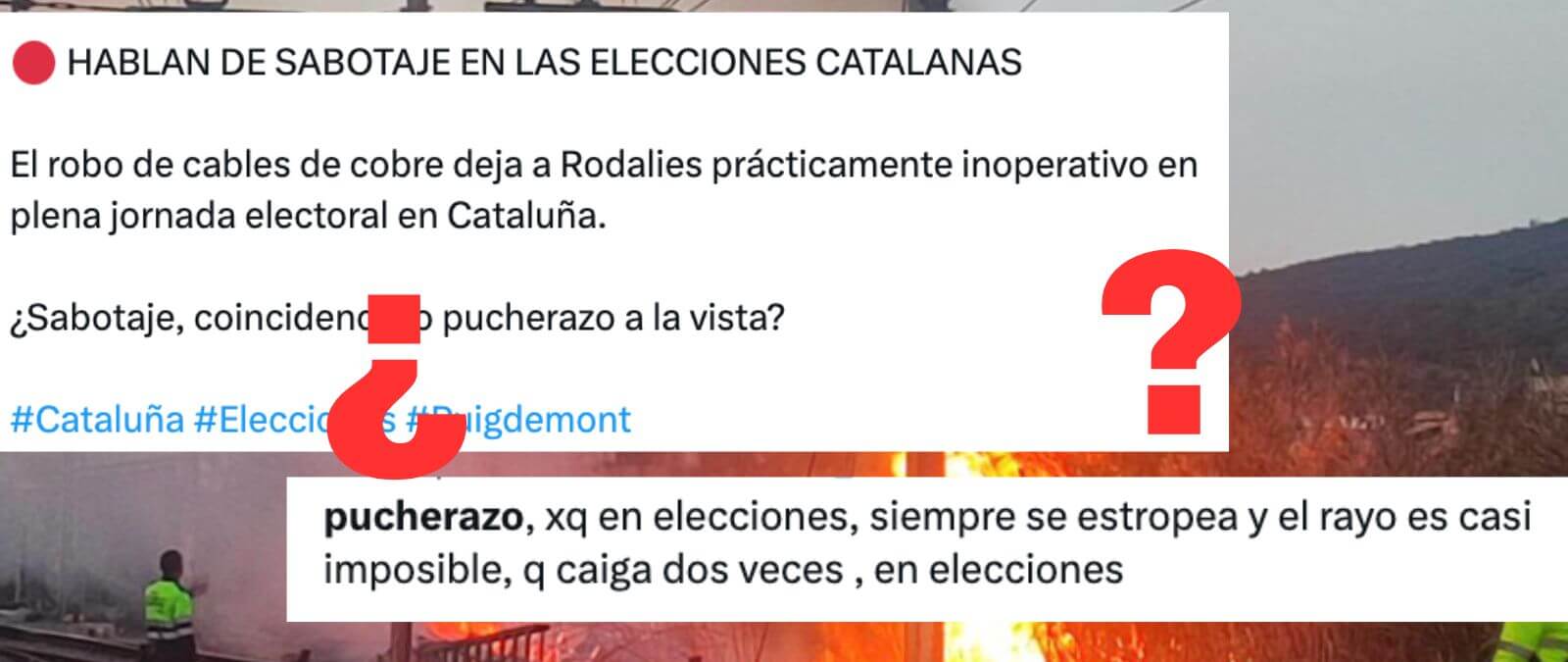 Qué sabemos de la incidencia en Rodalies del 12 de mayo y de las teorías que dicen que es un sabotaje relacionado con las elecciones de Cataluña