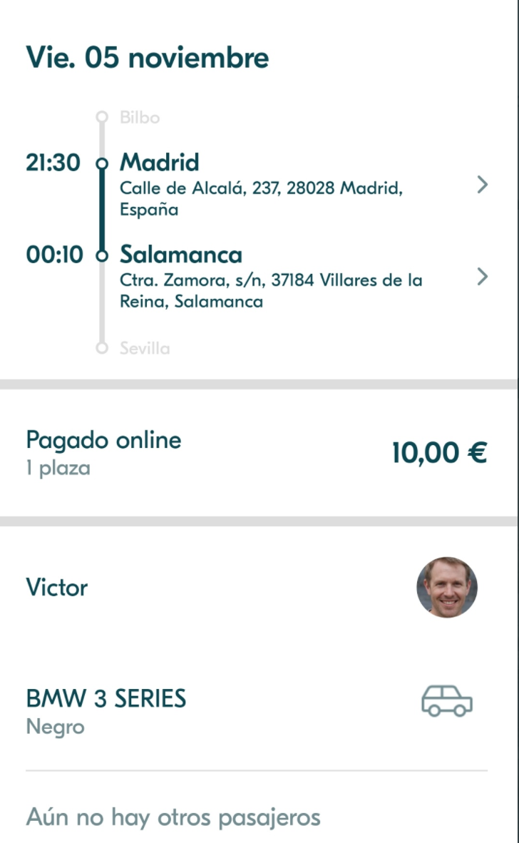 BlaBlaCar ha calculado mal el precio, hay que pagar un euro más”: así te la colar los timadores en esta plataforma · Maldita.es - Periodismo para que no te la cuelen