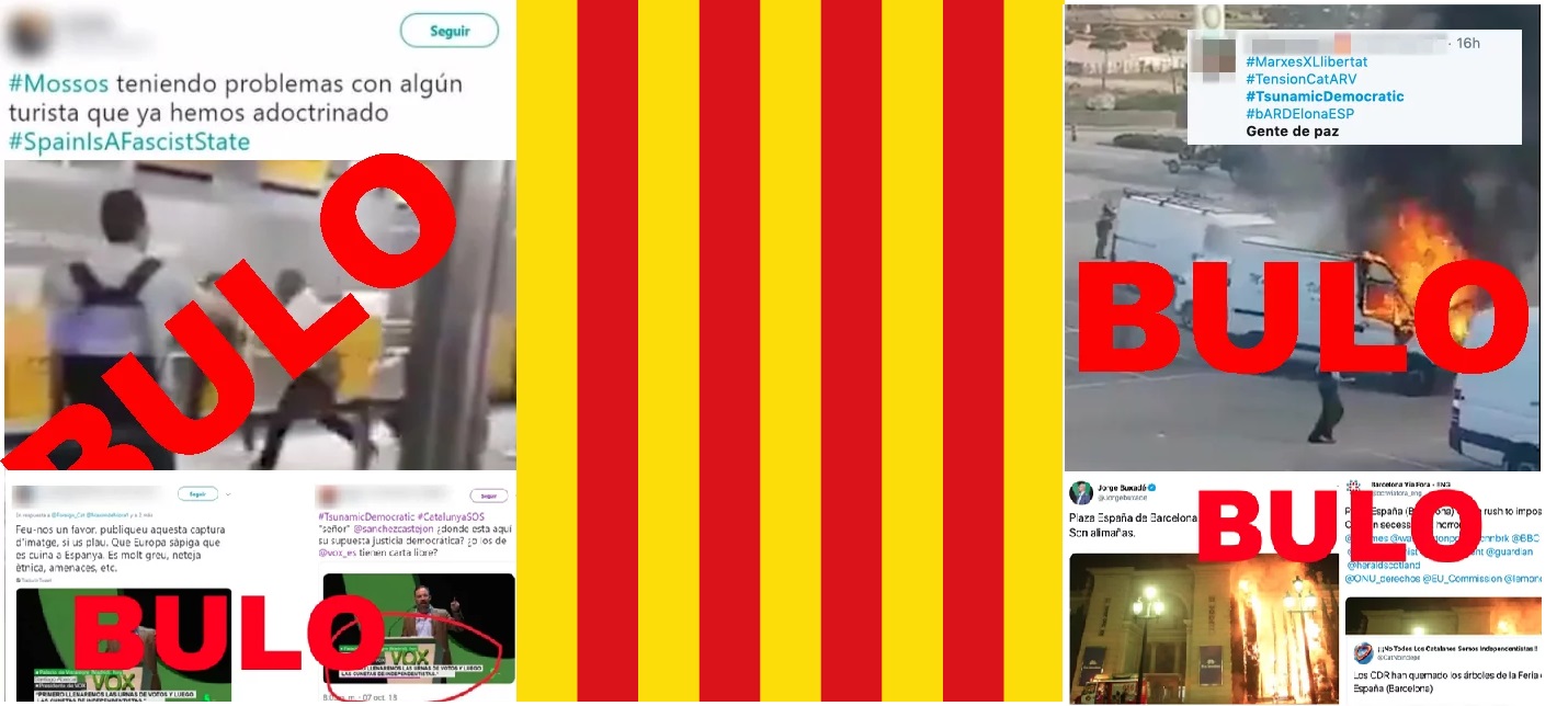 30 bulos y desinformaciones tras la sentencia del ‘procés’: Cataluña, campo de batalla de la desinformación